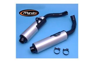 EXHAUST SILENCERS APPROVED MARVING HONDA VFR 750 F RC24 / J 1988-89