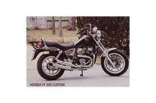 TERMINALI SCARICHI SILENZIATORI MARVING HONDA VT 500 C CUSTOM 1983-88