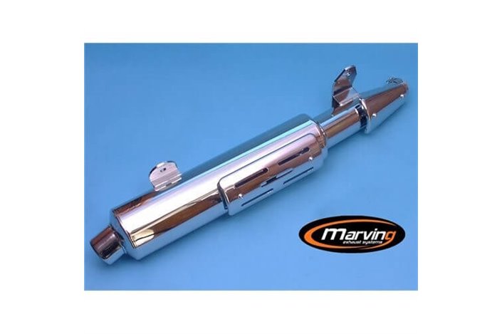 MUFFLER EXHAUST APPROVED MARVING HONDA XRV 750 AFRICA TWIN 1996