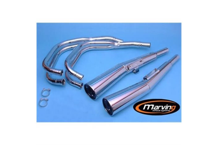 Full Exhaust System 4 2 Master Honda Cb 750 F 1980-83 Marving