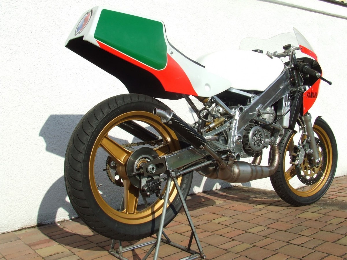 Scarico Terminale JL Acciaio Inossidabile Laterale Yamaha Tz250 H