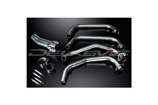 Auspuffrohre für Suzuki Gsf600 Bandit 1995-2005 4-1 Edelstahl-Auspuffkrümmer Downpipes