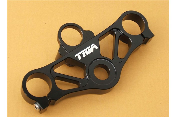 Set piastra superiore nera per Tyga Honda CBR250R 2011 - 15