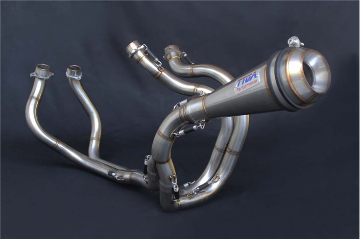 Terminale di scarico race inox motogp aperto Tyga Honda RVF400RR NC35