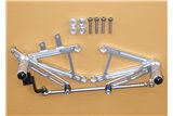 Racing step kit cnc silver Tyga Honda NSR150SP