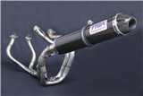 Exhaustset race stainless steel carbon silencer round w cap Tyga Honda VFR400RR NC30