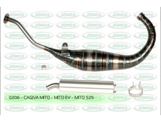 Marmitta scarico exhaust Cagiva mito 125 Jollymoto 0206