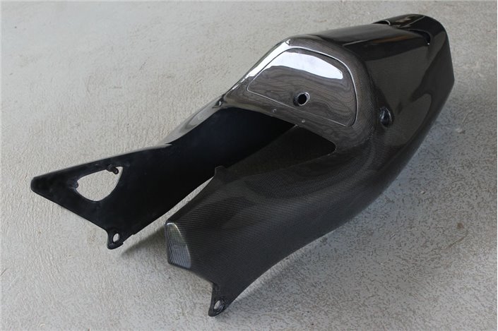 Carbon seat cowling stock shape street single Tyga Honda NSR250 MC28