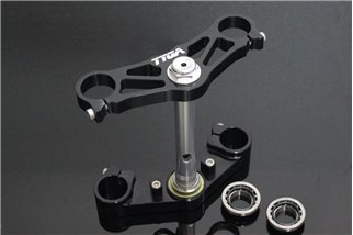 Jeu de té de fourche, cnc noir Tyga Honda NSR250