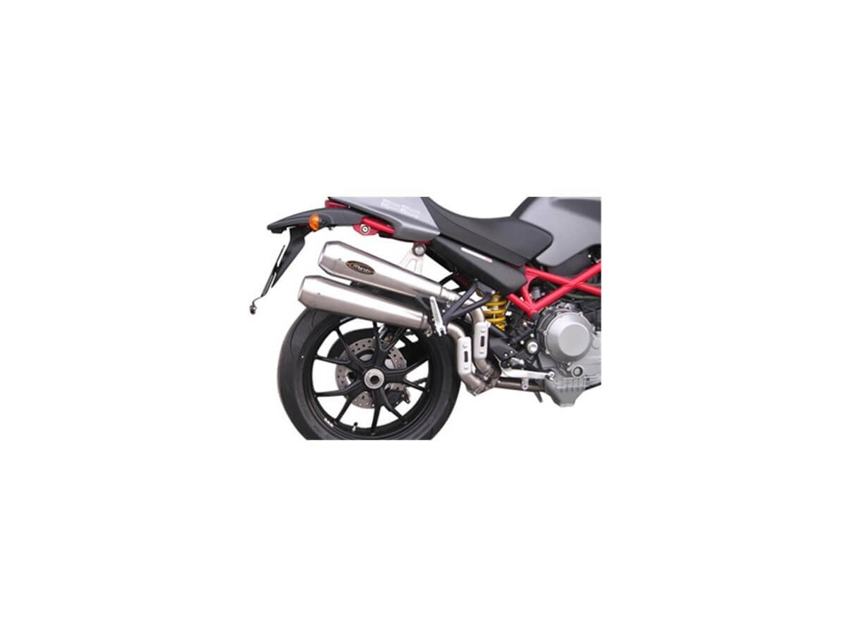 Coppia Terminali Ducati MONSTER S4R 2007 Marving Inox Omologato