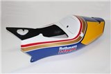 Seat cowling (grp), stock shape, street, painted rothmans Tyga Honda NSR250