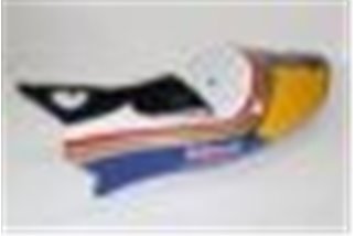 Seat cowling (grp), stock shape, street, painted rothmans Tyga Honda NSR250