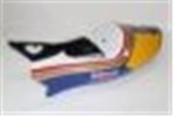 Seat cowling (grp), stock shape, street, painted rothmans Tyga Honda NSR250