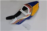 Seat cowling (grp), stock shape, street, painted rothmans Tyga Honda NSR250