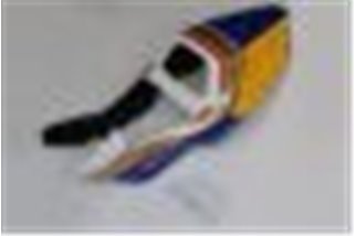 Seat cowling (grp), stock shape, street, painted rothmans Tyga Honda NSR250