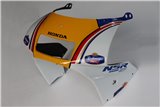 Obere Motorhaube (Straßen-GRP), Serienform, lackierter Rothmans Tyga Honda NSR250