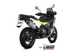 Sistema di scarico Terminale HU.002.LRX Mivv Speed Edge Inox Husqvarna Norden 901 2022 - 2024