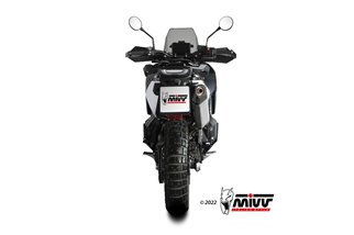 Sistema di scarico Terminale HU.002.LRX Mivv Speed Edge Inox Husqvarna Norden 901 2022 - 2024