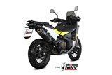 Sistema di Scarico Terminale HU.002.LRB Mivv Speed Edge Inox Nero Husqvarna Norden 901 2022 - 2024