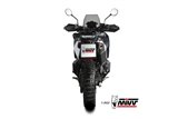 Sistema di Scarico Terminale HU.002.LRB Mivv Speed Edge Inox Nero Husqvarna Norden 901 2022 - 2024