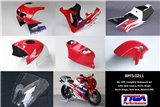 Lackierter Bausatz komplette Karosserie RR, „Twin“ Tyga Honda RVF400RR NC35