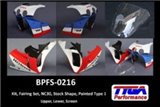 Kit, fairing set, stock shape, painted type 1 Tyga Honda VFR400RR NC30