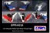 Kit, fairing set, stock shape, painted type 1 Tyga Honda VFR400RR NC30