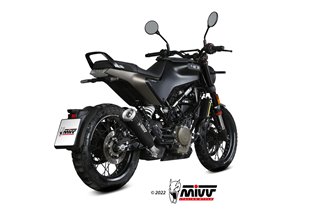 Sistema Di Scarico Terminale HU.004.LGB Mivv GHIBLI INOX NERO Husqvarna Svartpilen/Vitpilen 401 2021-2023