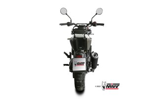 Sistema Di Scarico Terminale HU.004.LGB Mivv GHIBLI INOX NERO Husqvarna Svartpilen/Vitpilen 401 2021-2023