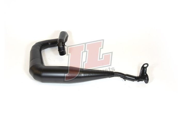 Scarico Terminale JL Rst Imbullonato Nero Lambretta