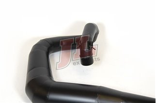 Silencer Jl Exhausts Rst Bolt-On Black Lambretta