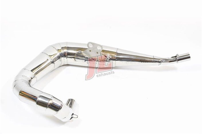 Silencer Jl Exhausts Rst Bolt-On Stainless Polished Lambretta