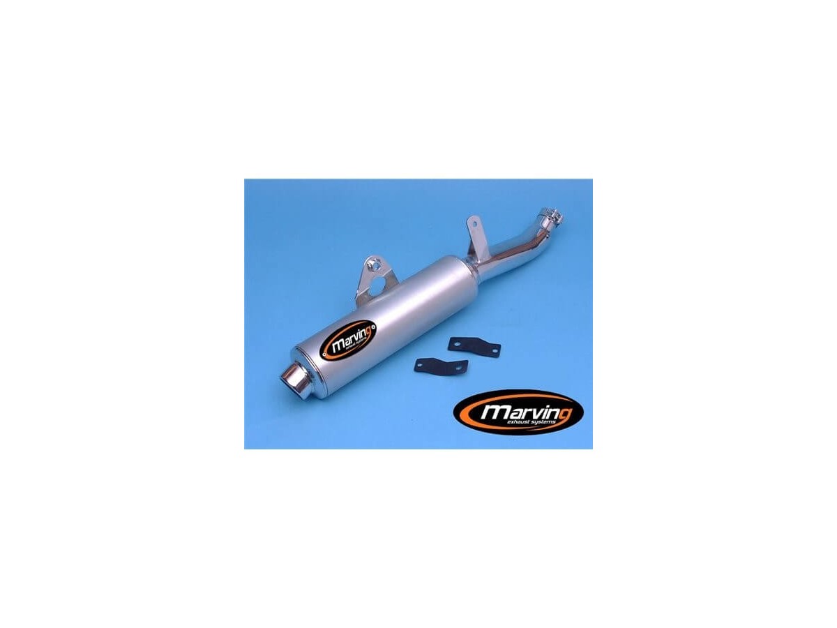 TERMINALE DI SCARICO EXHAUST AUSPUFF SUZUKI DR 750 1988 1990 MARVING