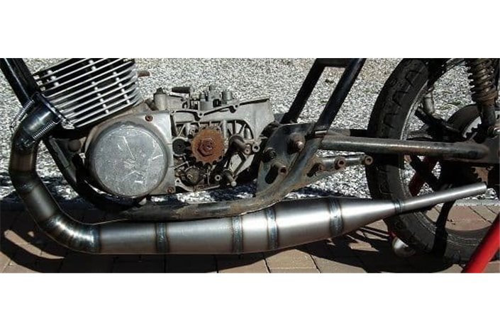 Schalldämpfer Auspuff Jl Exhausts Rennen Ohne S Suzuki Tr500