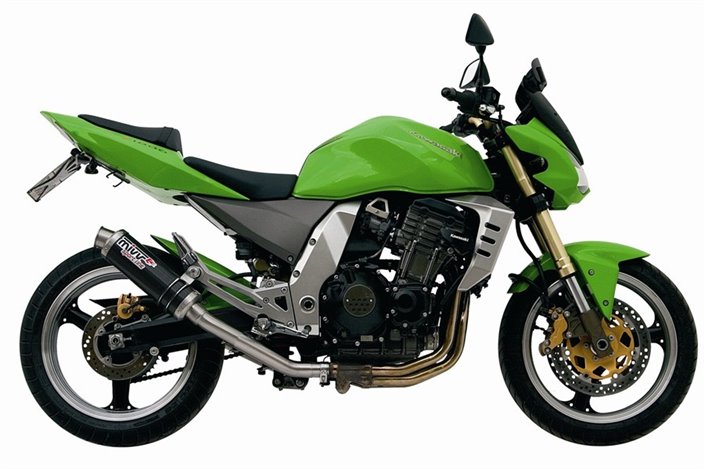 Schalldämpfer Escape Mivv Gp Carbon Kawasaki Z 1000 2003 - 2006