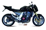 Silencers Exhaust Mivv Suono Black Black Stainless Steel Kawasaki Z 1000 2003 - 2006