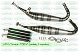 Exhausts Expansions Chambers Pipes Yamaha Tzr 250 2Ma Jollymoto 0702 Carbon Silencers