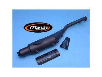 TERMINALE SCARICO SILENZIATORE YAMAHA XT 400 2a SERIE 1982 1984 MARVING