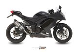 Schalldämpfer Escape Mivv Suono Edelstahl Kawasaki Ninja 300 2013 - 2016