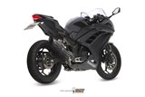 Silencieux Echappement Mivv Suono Noir Inox Noir Kawasaki Ninja 300 2013 - 2016