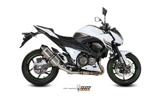 Silencieux Echappement Mivv Speed Edge Inox Kawasaki Z 800 2013 - 2016