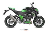 Schalldämpfer Escape Mivv Suono Edelstahl Kawasaki Z 800 2013 - 2016