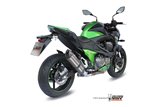 Schalldämpfer Escape Mivv Suono Edelstahl Kawasaki Z 800 2013 - 2016