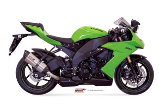 Sistema di Scarico Terminale K.021.L7 Mivv Suono Inox Kawasaki Zx-10 R 2008 - 2010