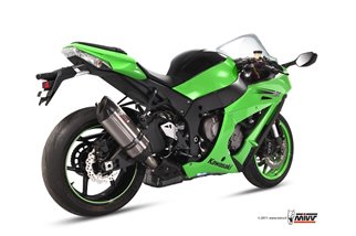 Sistema di Scarico Terminale K.026.L7 Mivv Suono Inox Kawasaki Zx-10 R 2011 - 2015