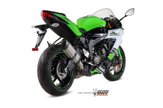 Schalldämpfer Escape Mivv Suono Edelstahl Kawasaki Zx-6 R 636 2013 - 2016