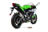 Schalldämpfer Escape Mivv Suono Edelstahl Kawasaki Zx-6 R 636 2013 - 2016