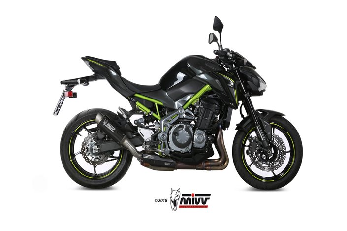 Sistema di Scarico Terminale K.045.L2P Mivv Gp Pro Carbonio Kawasaki Z 900 2017 - 2019