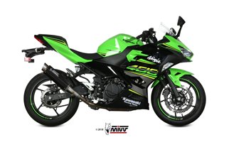 Silencer Exhaust Mivv Gp Pro Carbon Kawasaki Ninja 400 2018 - 2020