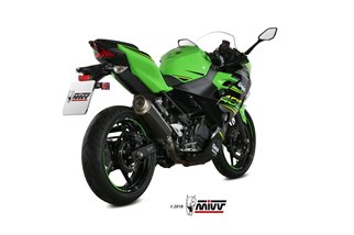 Silencer Exhaust Mivv Gp Pro Carbon Kawasaki Ninja 400 2018 - 2020